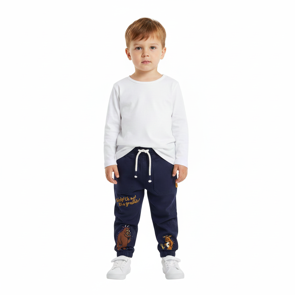 Gruffalo | Navy Pants | Little Gecko