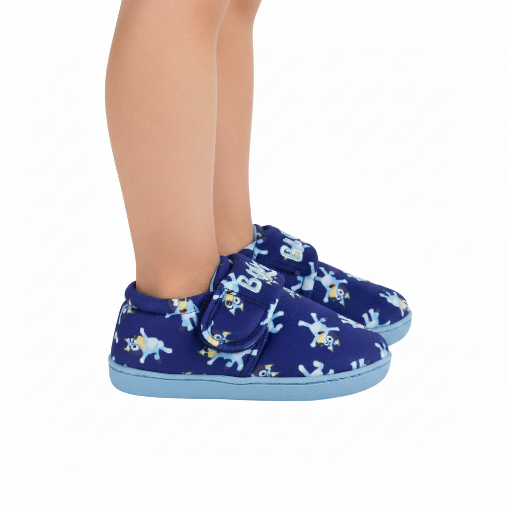 BLUEY Navy Slippers