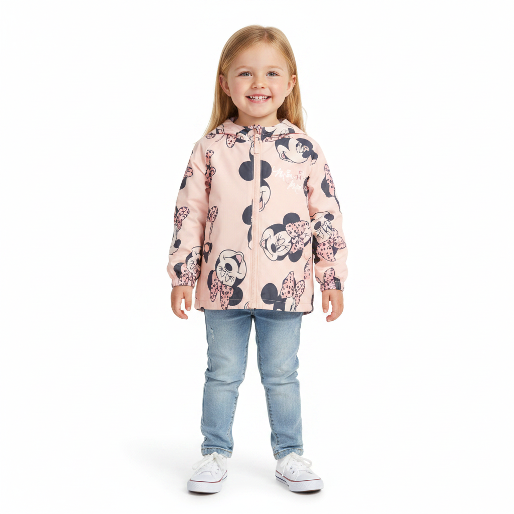 Minnie Mouse | Pink Raincoat | Little Gecko