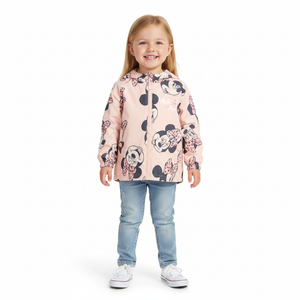 MINNIE MOUSE Pink Hooded Raincoat