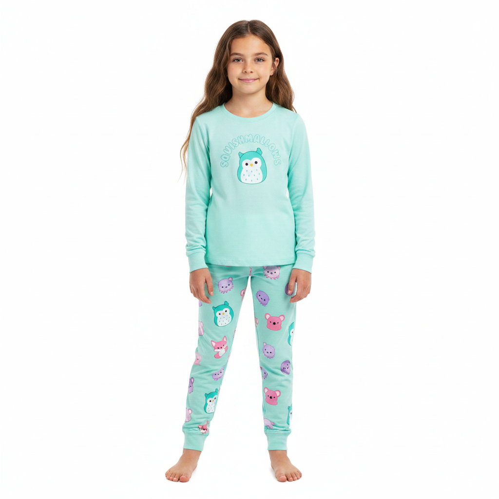 SQUISHMALLOWS 3 Pack Pyjama Set