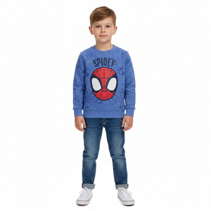 SPIDERMAN Blue Sweatshirt
