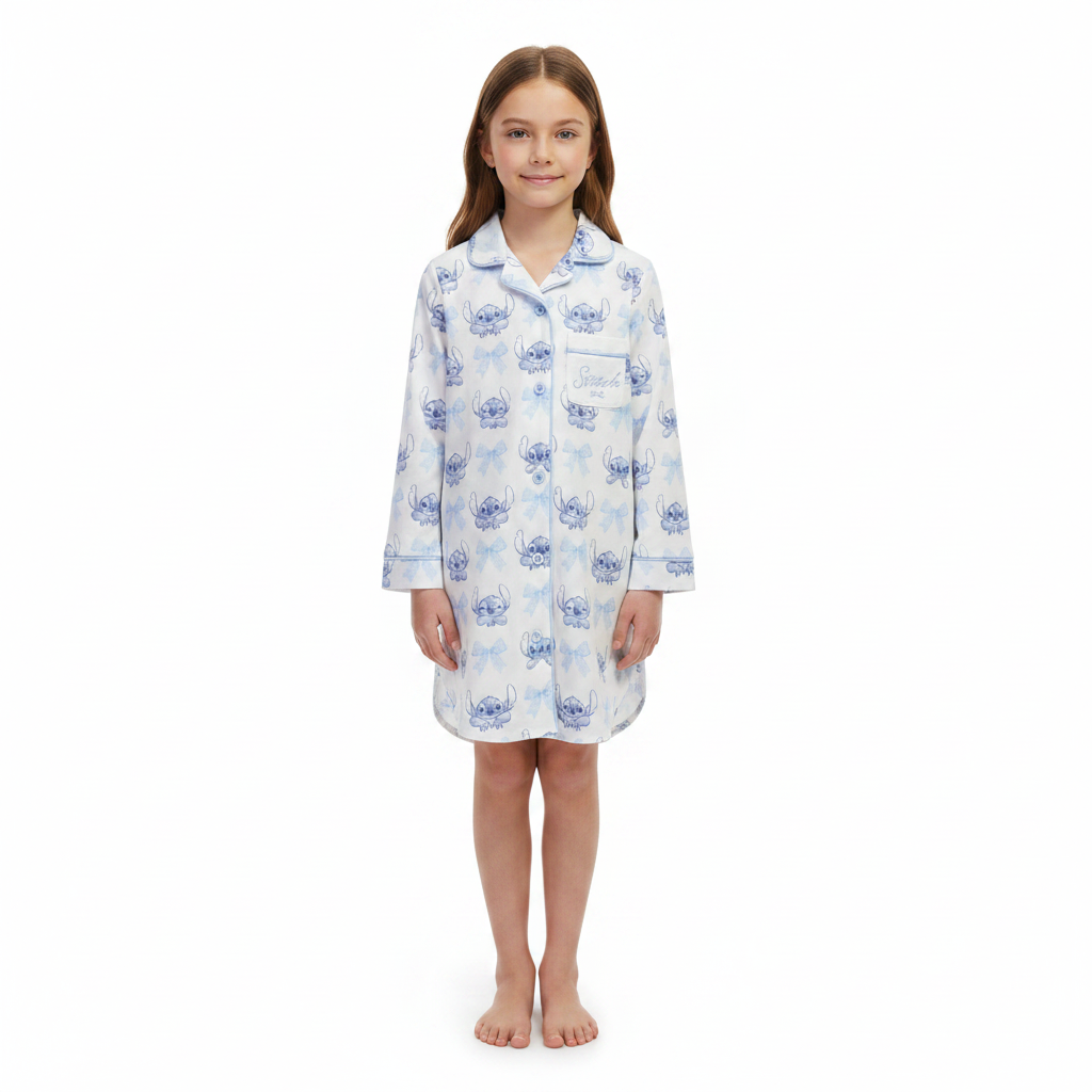 LILO & STITCH Button Up Nightie