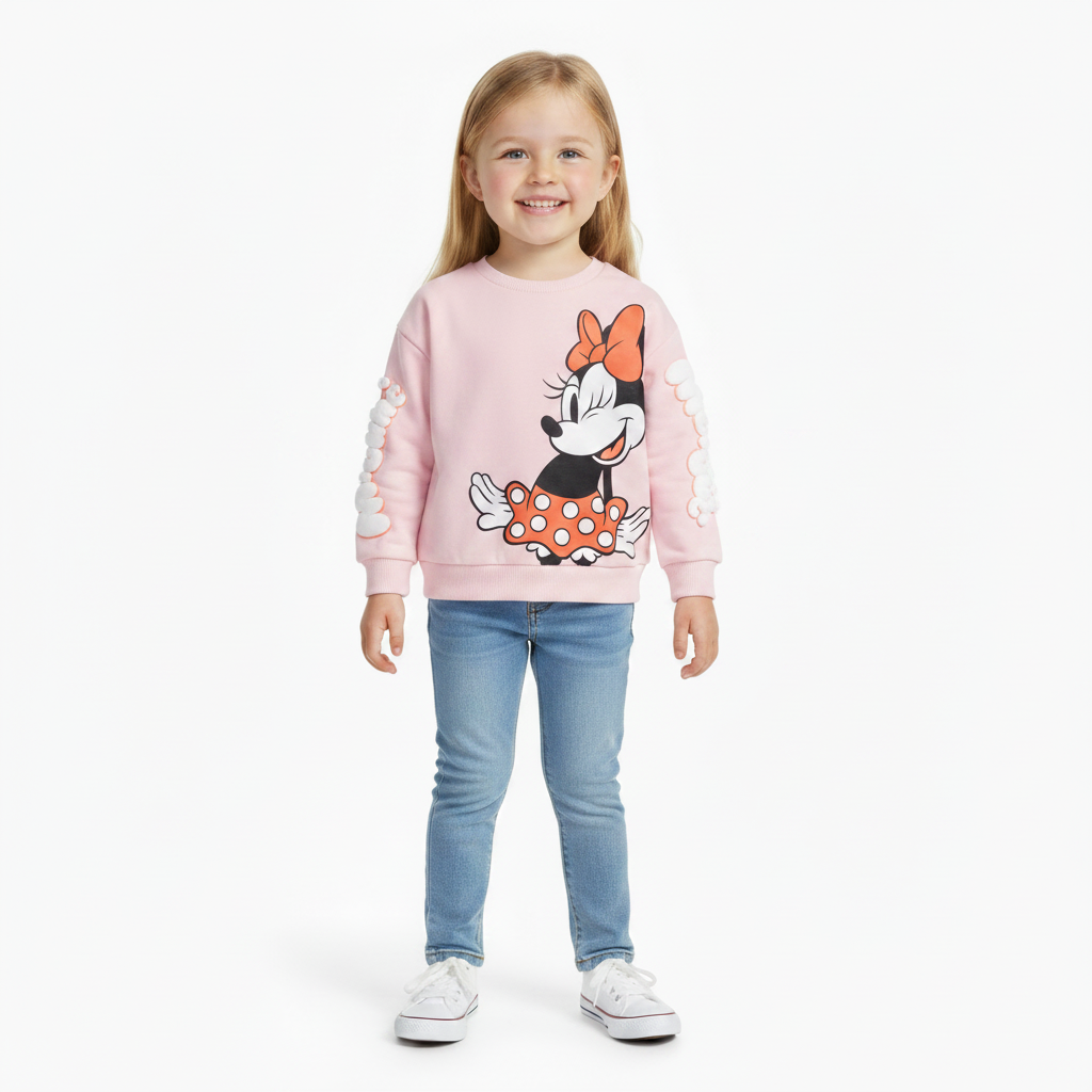 MINNIE MOUSE Pink Sweatshirt