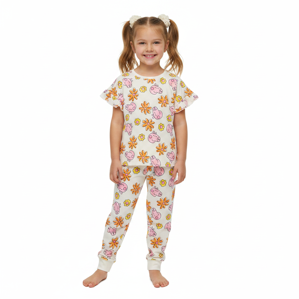 Peppa Pig | Flower Power Pyjamas | Little Gecko