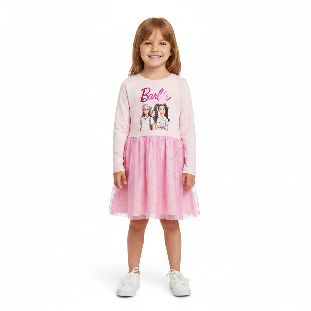 Barbie | Pink Tulle Dress | Little Gecko
