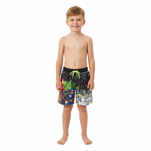 THE AVENGERS Black Boardshorts