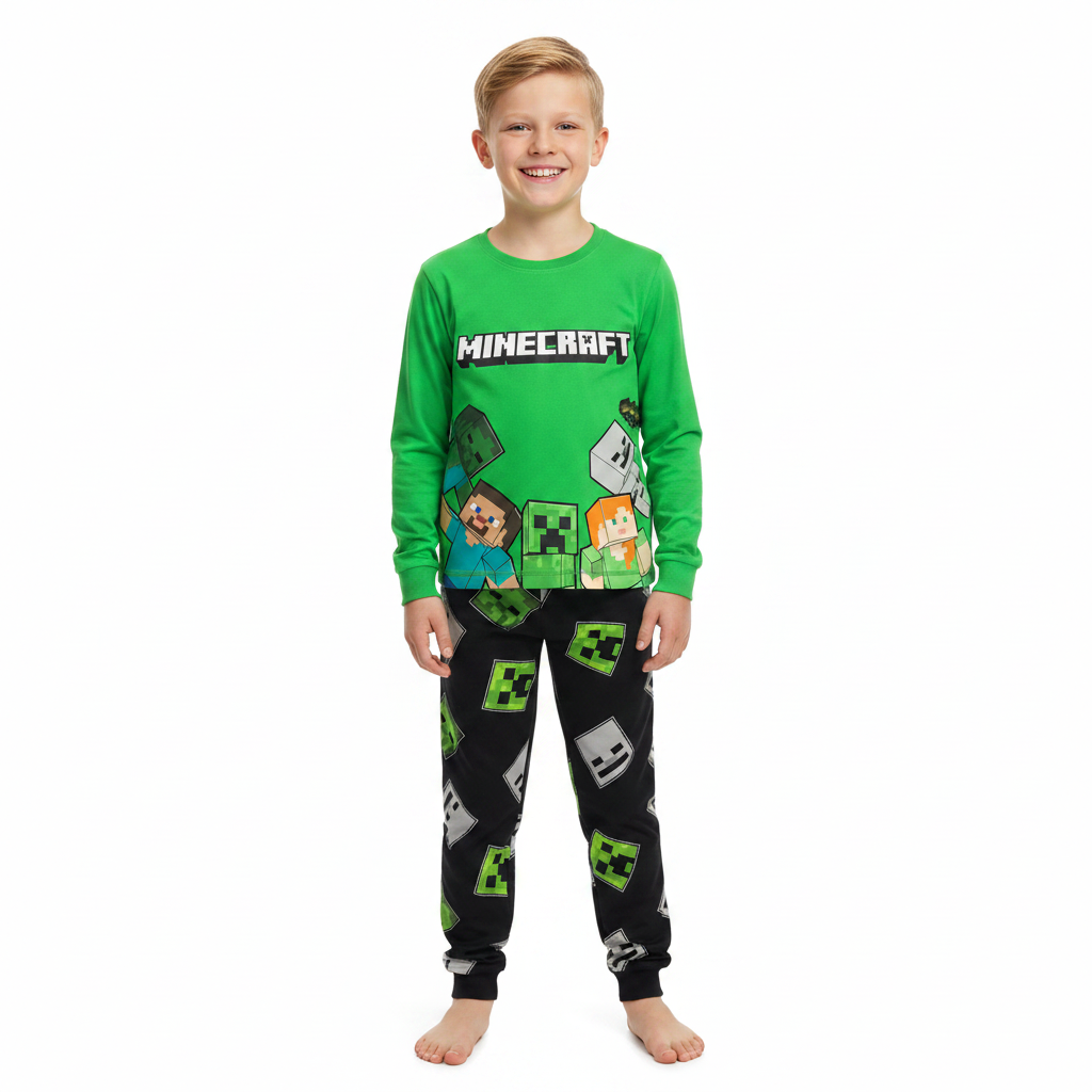 MINECRAFT Snuggle Hoodie & Pyjama Set
