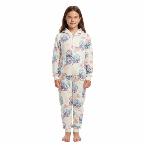 LILO & STITCH Cream Fleece All-In-One