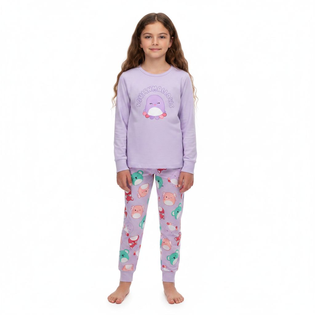 SQUISHMALLOWS 3 Pack Pyjama Set