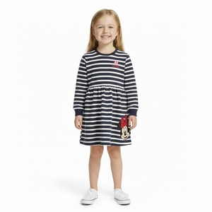 MINNIE MOUSE Striped Sweater Dress