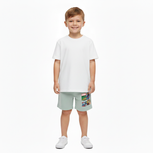 MARVEL COMICS Green Shorts