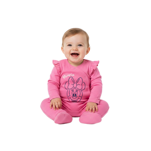MINNIE MOUSE Pink Sleepsuit