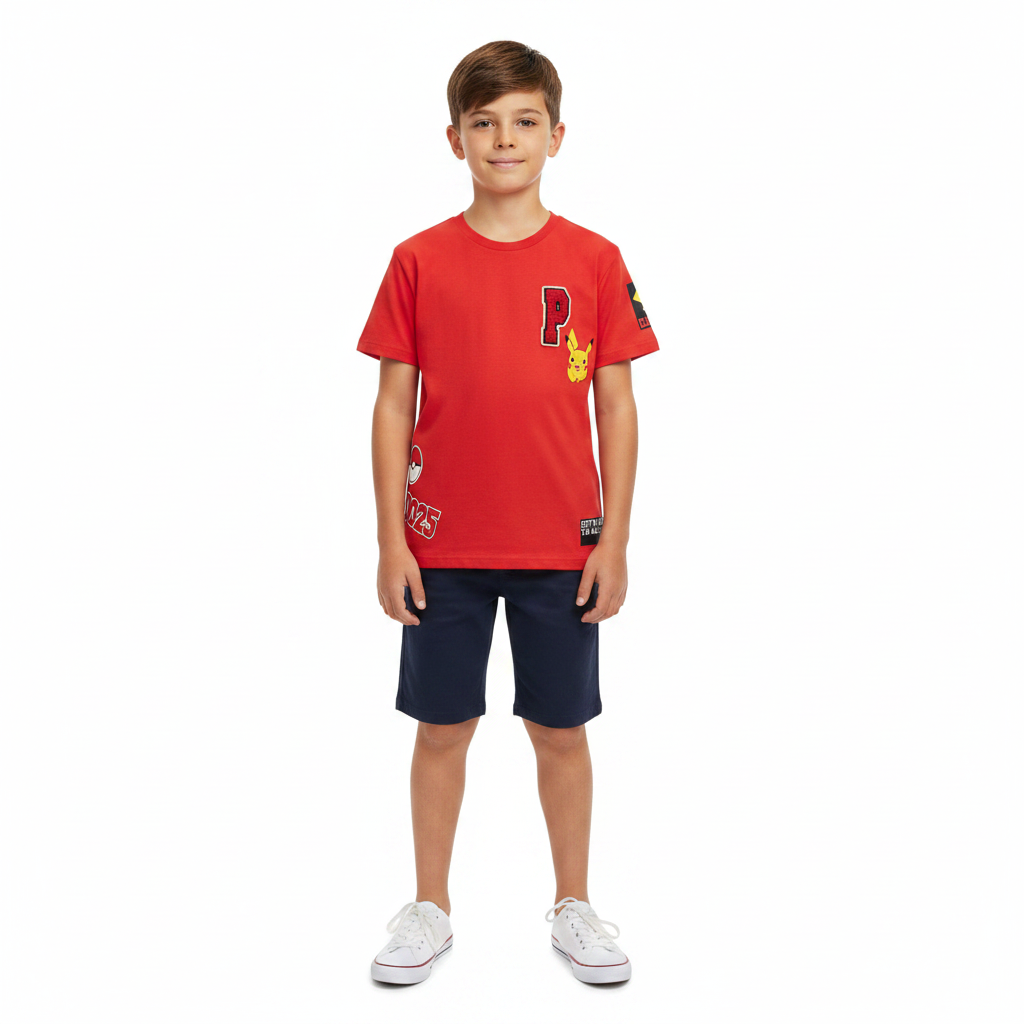 POKÉMON Red Badge T-Shirt