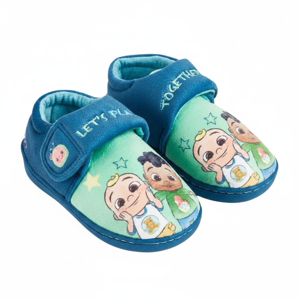 COCOMELON Blue/Green Slippers