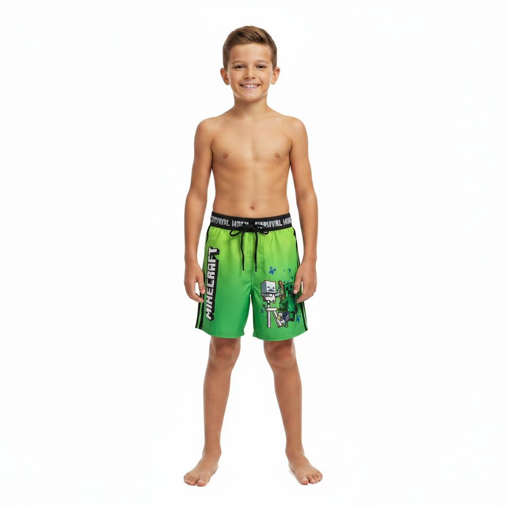 Minecraft | Boardshorts | Little Gecko
