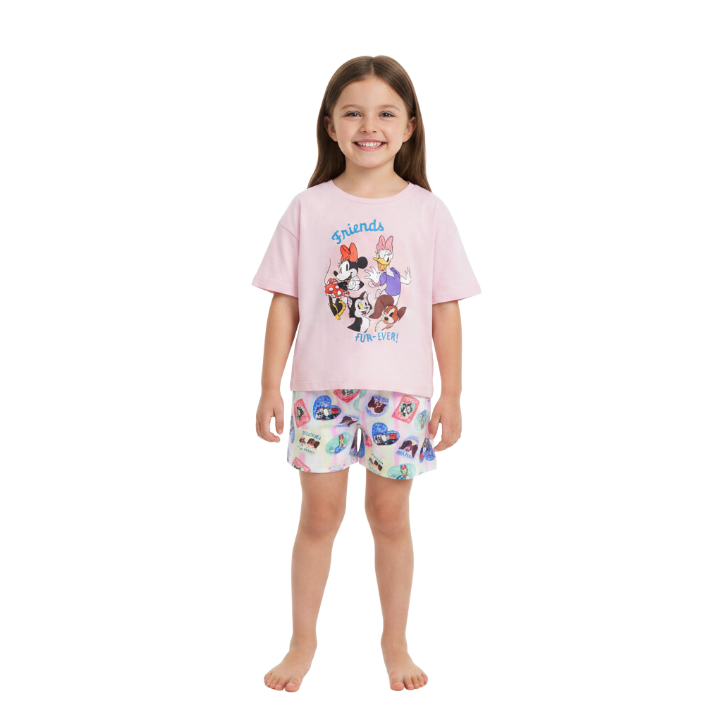 MINNIE MOUSE Pink Pyjama Set