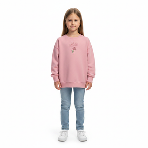 DISNEY PRINCESS Pink Belle Sweatshirt