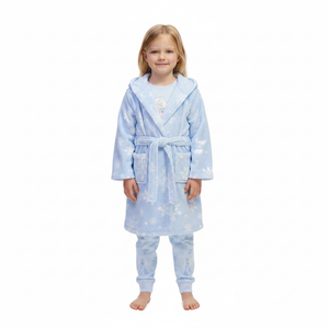 FROZEN Blue Dressing Gown & Pyjama Set