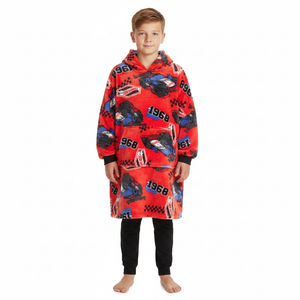 HOT WHEELS Reversible Fleece Snuggle Hoodie
