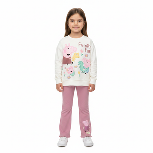 PEPPA PIG Sweatshirt & Flared Leggings Set