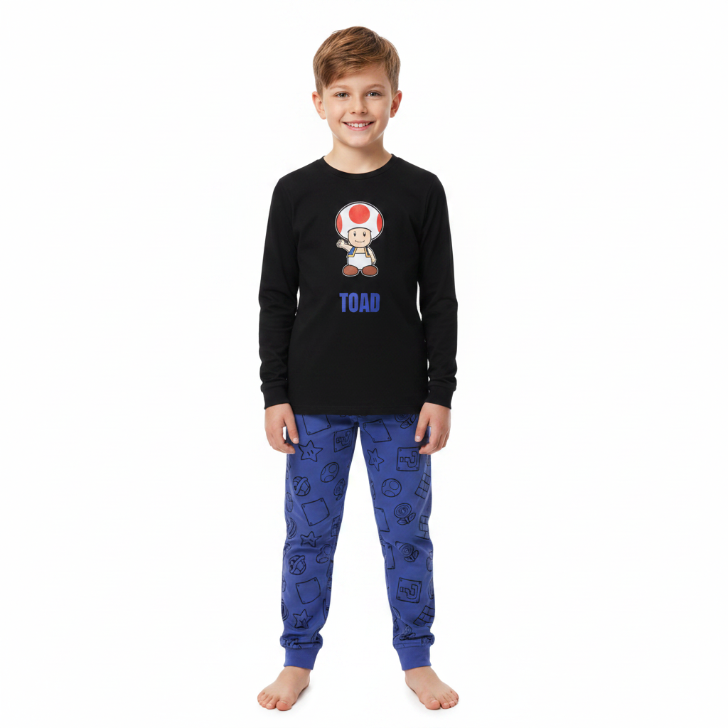 Super Mario | Toad Pyjamas | Little Gecko