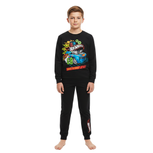 HOT WHEELS Black Pyjama Set