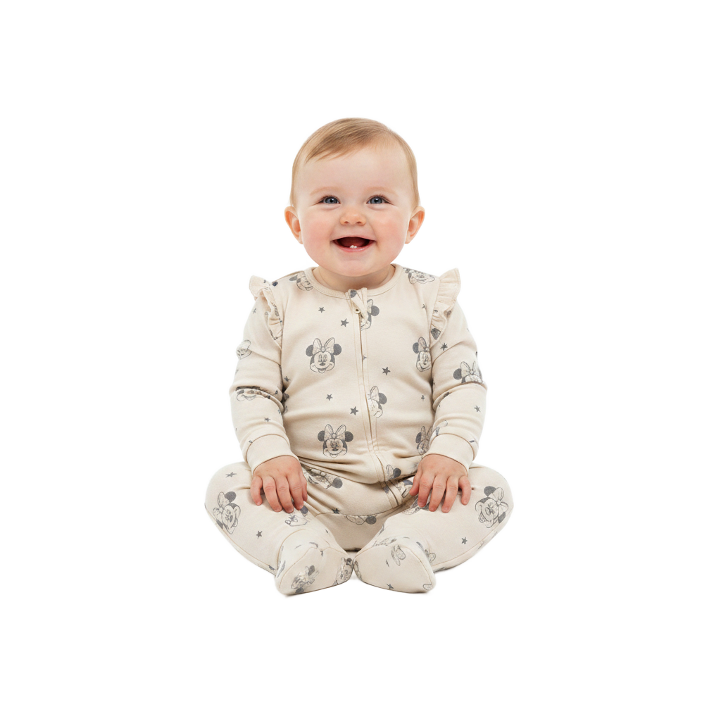 MINNIE MOUSE 2 Pack Sleepsuit Set