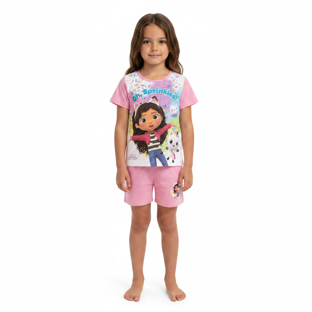 GABBY'S DOLLHOUSE Pink Pyjama Set