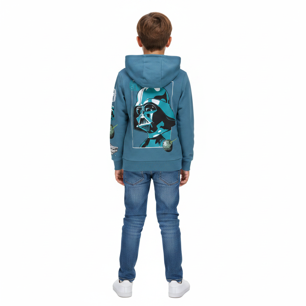 STAR WARS Blue Hooded Sweatshirt