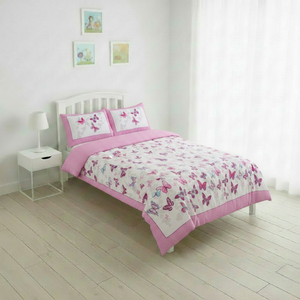 BUTTERFLY FLUTTER Double/Queen Bed Quilt Cover Set