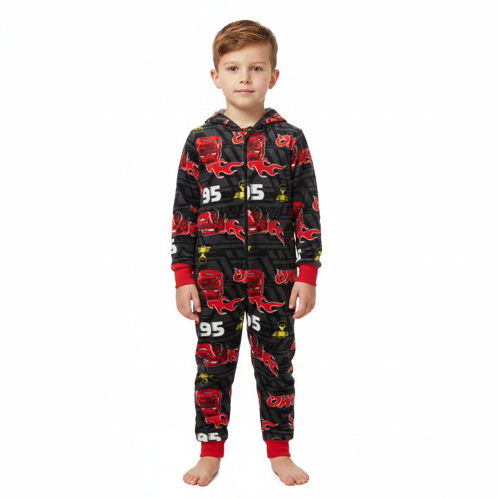 DISNEY CARS Black Fleece All-In-One