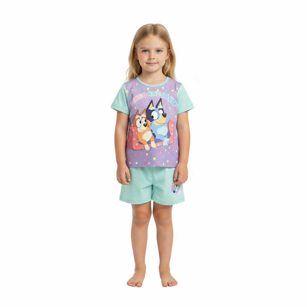 BLUEY Mint Pyjama Set