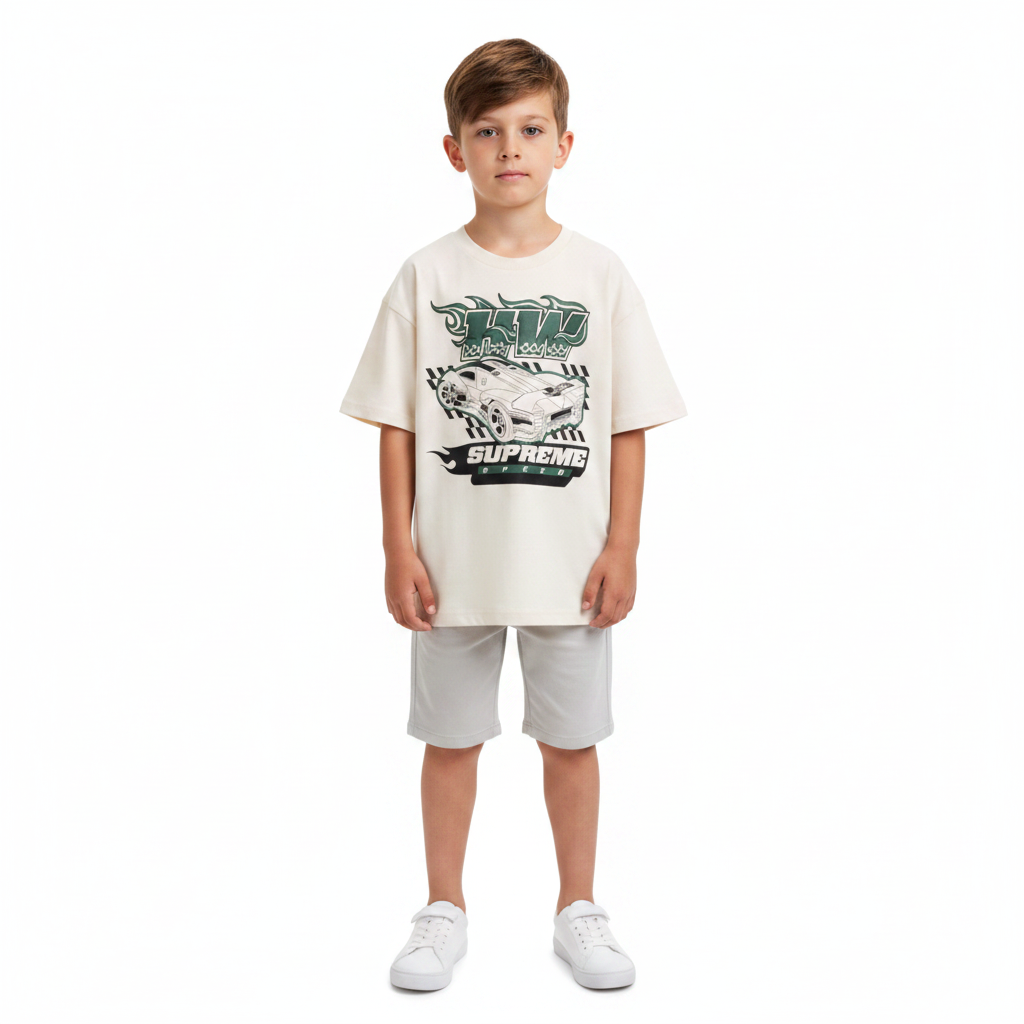 Hot Wheels | Stone T-Shirt | Little Gecko