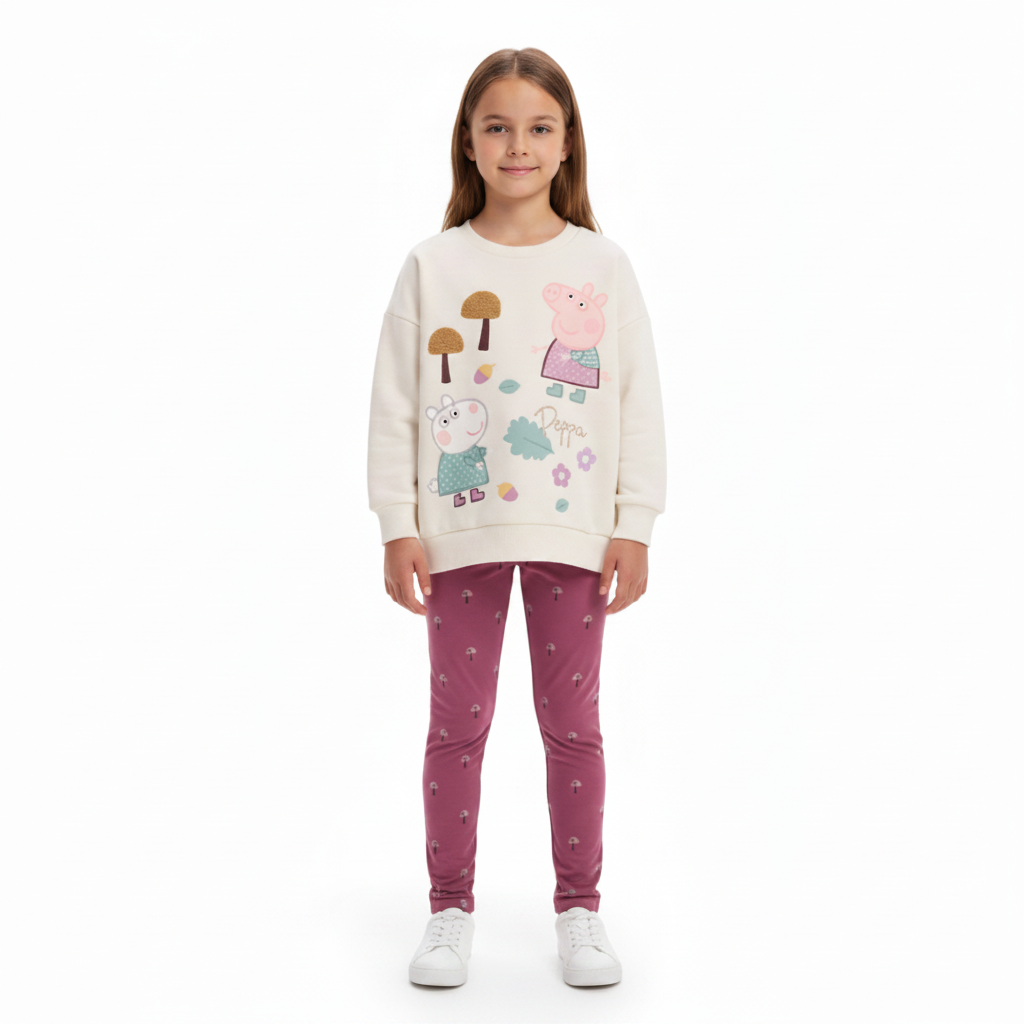 PEPPA PIG Autumn Sweatshirt & Leggings Set