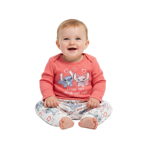 LILO & STITCH I Love You Pyjama Set