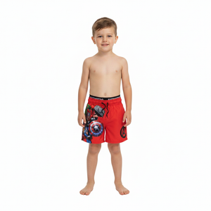 THE AVENGERS Red Boardshorts
