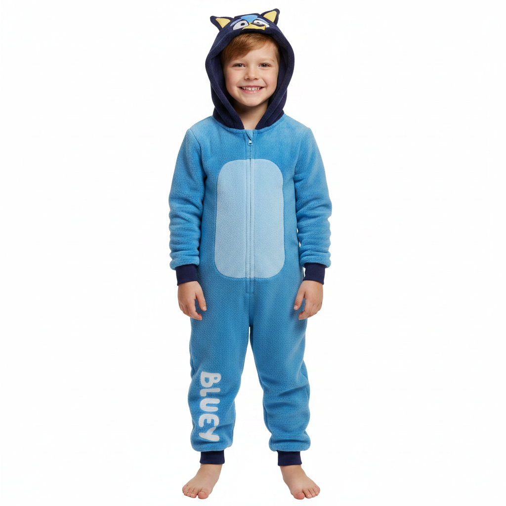 Bluey | Bluey Fleece All-In-One | Little Gecko