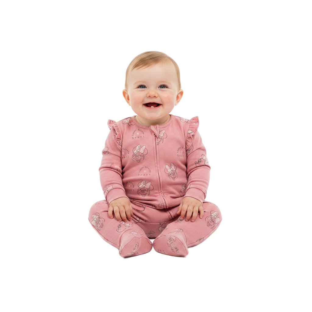 MINNIE MOUSE 2 Pack Sleepsuit Set