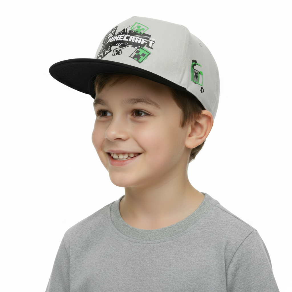 MINECRAFT Grey Cap