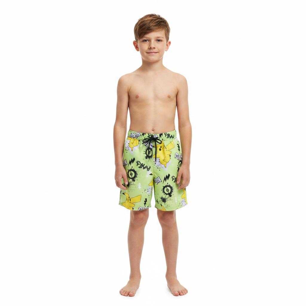 POKÉMON Green Boardshorts