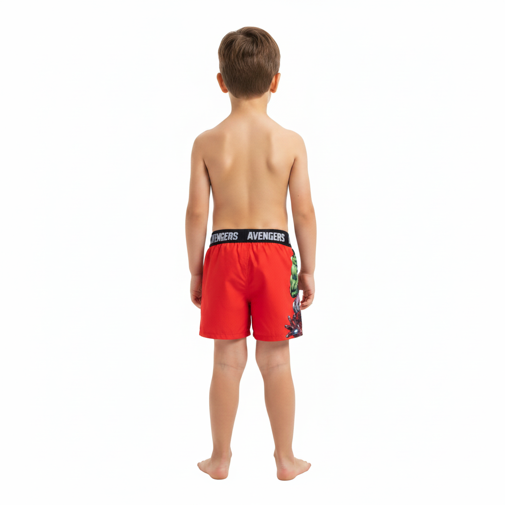 THE AVENGERS Red Boardshorts