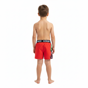 THE AVENGERS Red Boardshorts