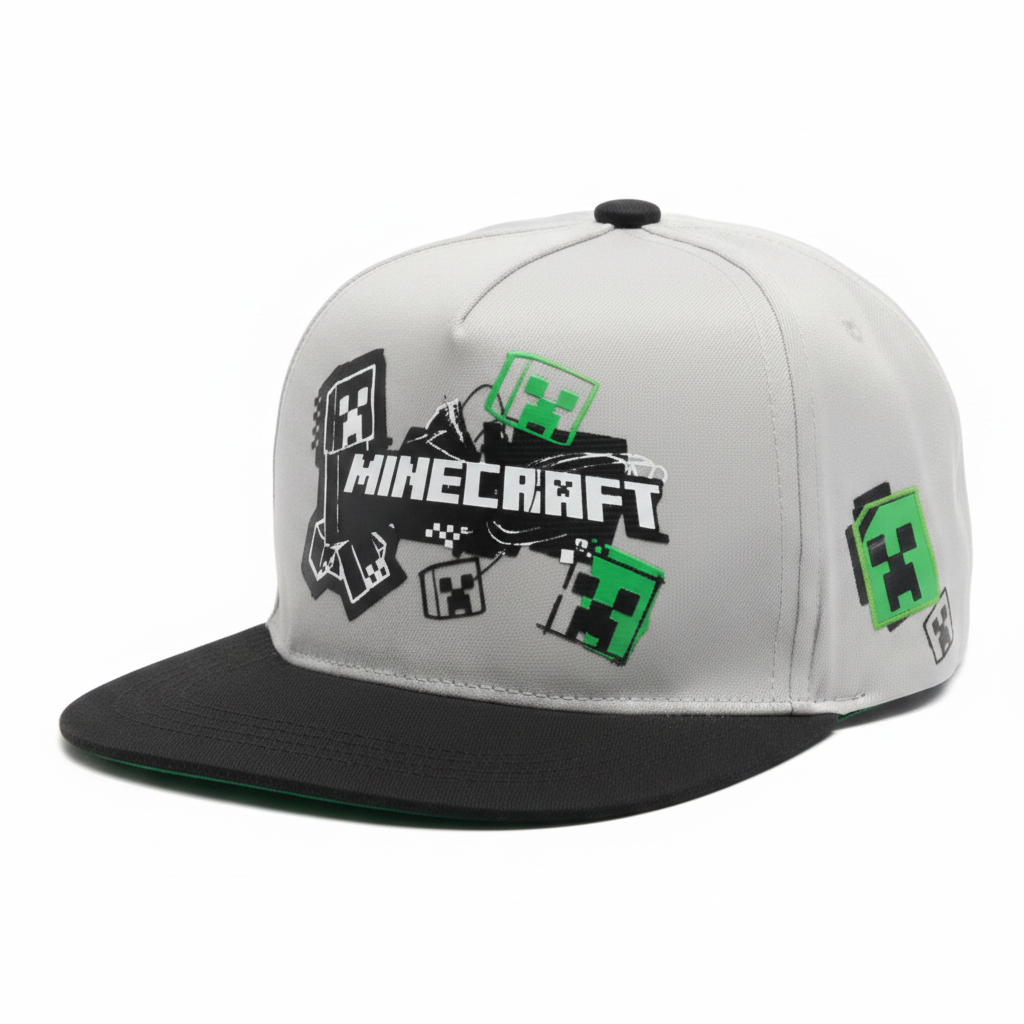 MINECRAFT Grey Cap