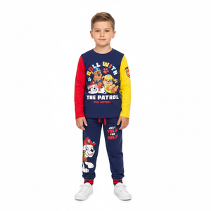 PAW PATROL Navy T-Shirt & Trackpants Set