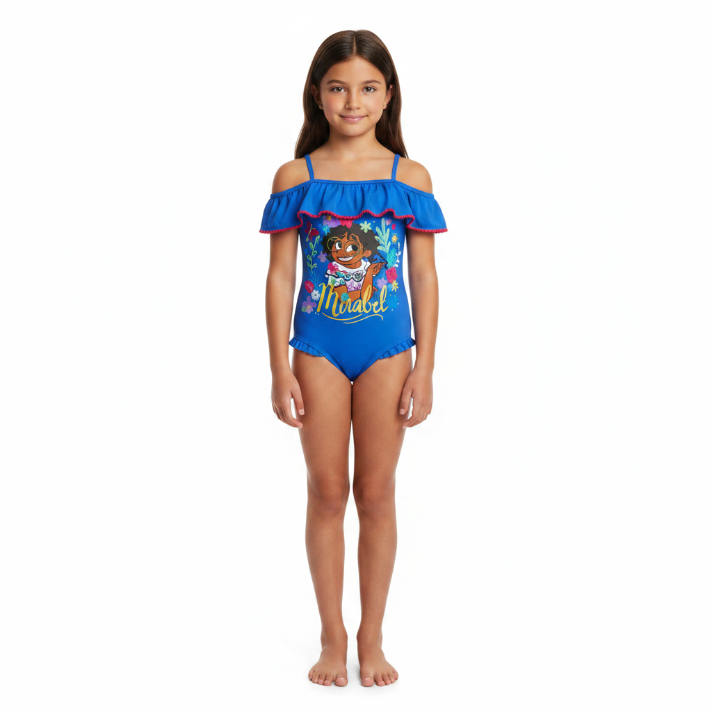 Encanto | Blue Mirabel Swimsuit | Little Gecko