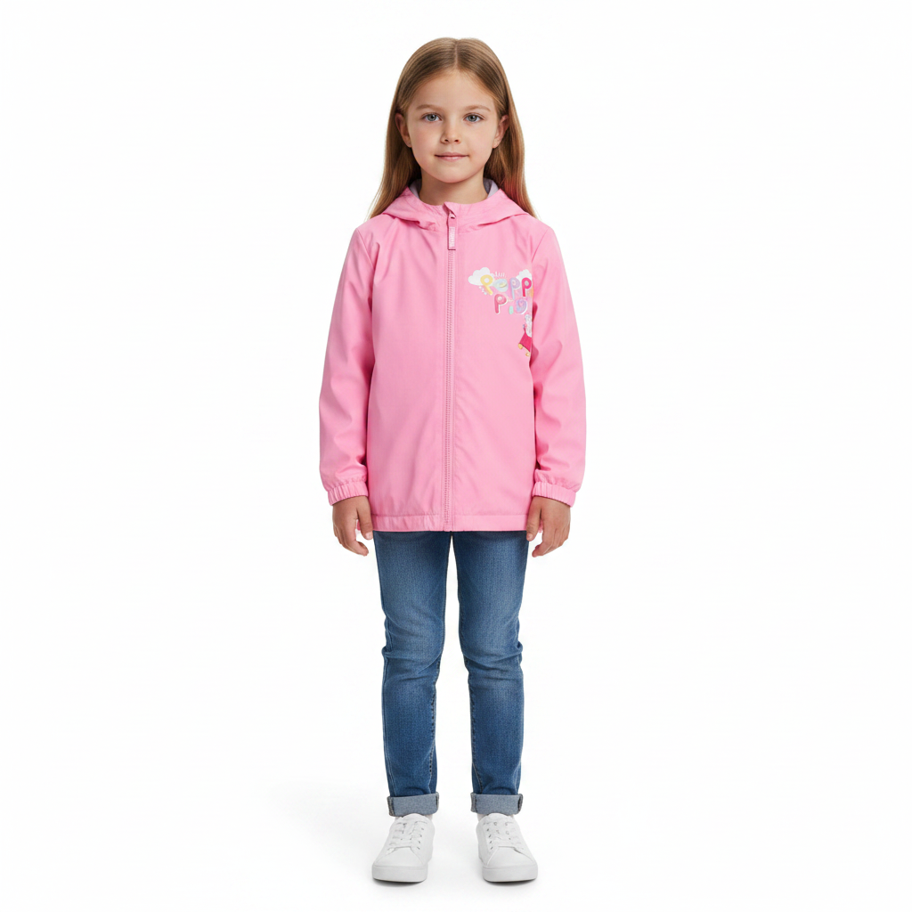 PEPPA PIG Pink Hooded Raincoat