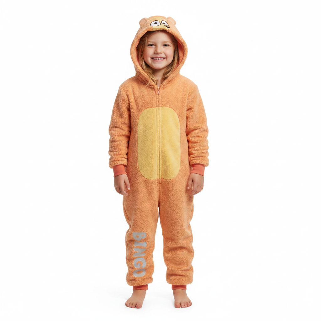 BLUEY Bingo Fleece All-In-One