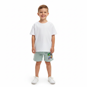MARVEL COMICS Green Shorts