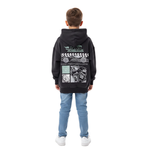 HOT WHEELS Graphic Hooded Sweatshirt
